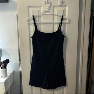 Aritzia Divinity Black Romper